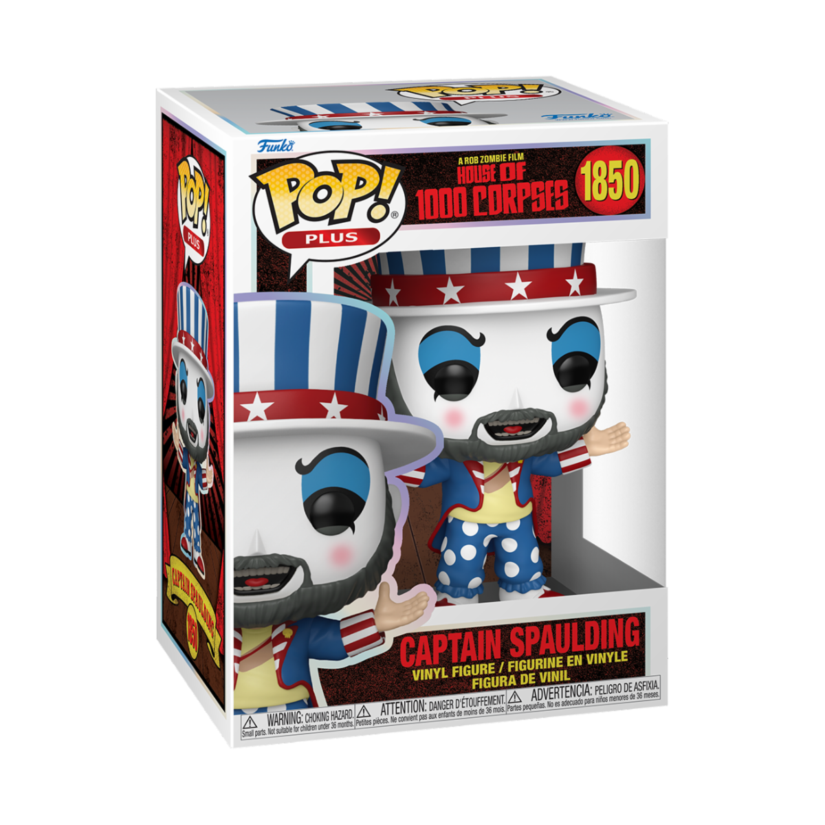 HOUSE OF 1000 CORPSES OTC - POP FUNKO VINYL FIGURE 1850 CAPTAIN SPAULDING 9CM