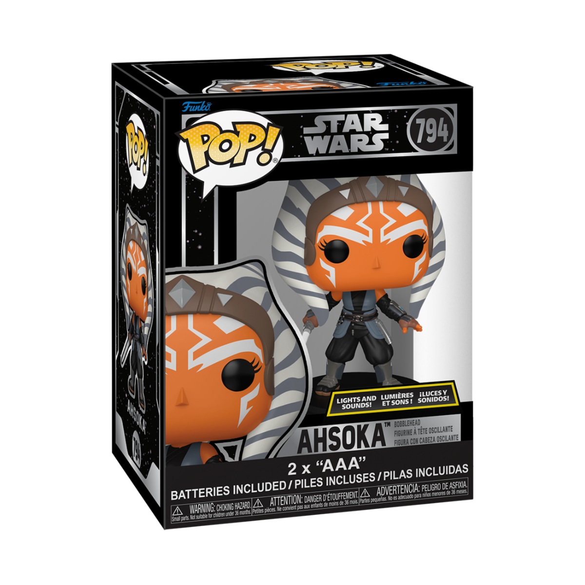 STAR WARS - POP FUNKO VINYL FIGURE 794 AHSOKA SFX