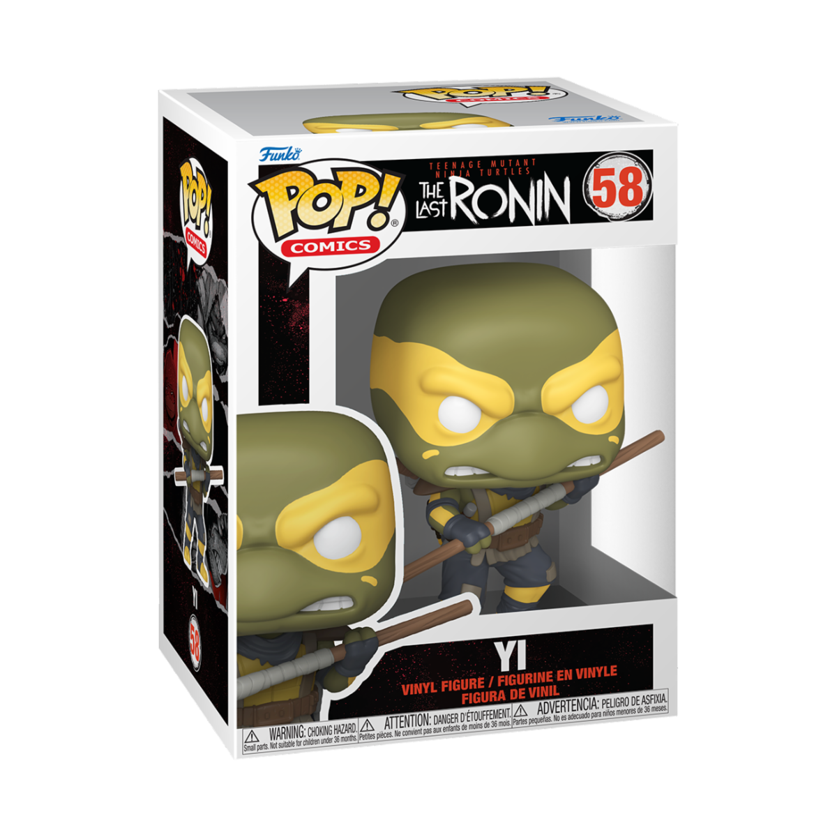 TEENAGE MUTANT NIUNJA TURTLES: THE LAST RONIN - POP FUNKO VINYL FIGURE 58 YI 9CM