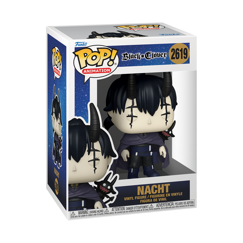 BLACK CLOVER SEASON 2 S1 - POP FUNKO VINYL FIGURE 2619 NACHT 9CM