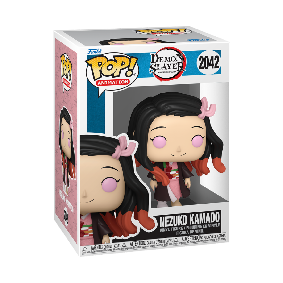 DEMON SLAYER - POP FUNKO VINYL FIGURE 2042 NEZUKO KAMADO (SMILING) 9CM