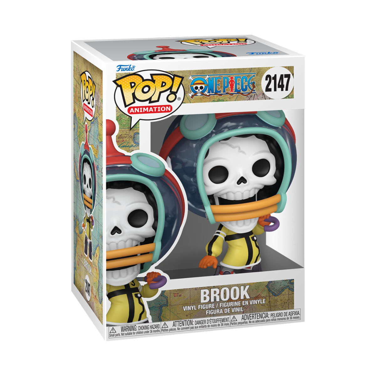 ONE PIECE - POP FUNKO VINYL FIGURE 2147 BROOK (EGGHEAD) 9CM