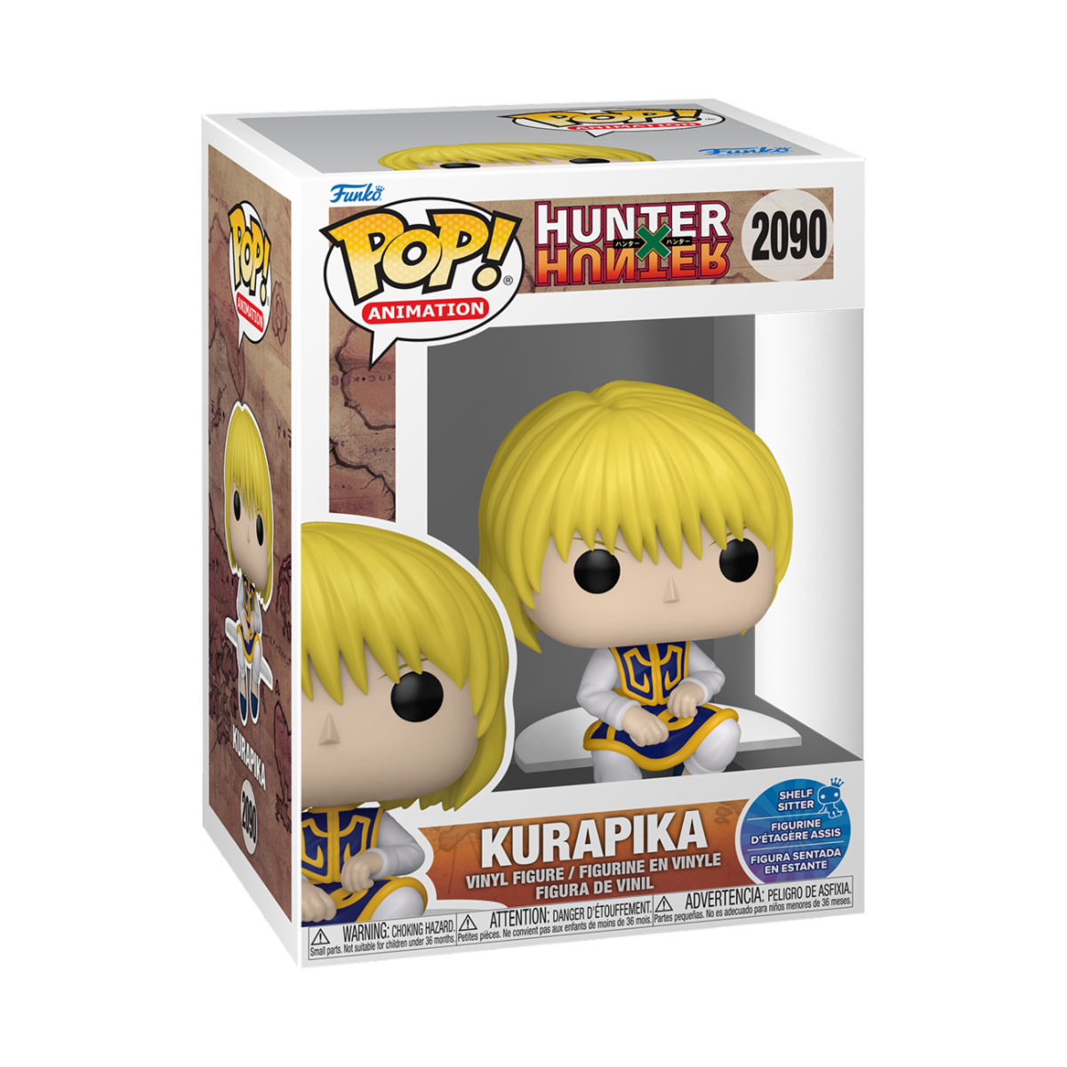 HUNTER X HUNTER - POP FUNKO VINYL FIGURE 2090 KURAPIKA (SIT) 9CM