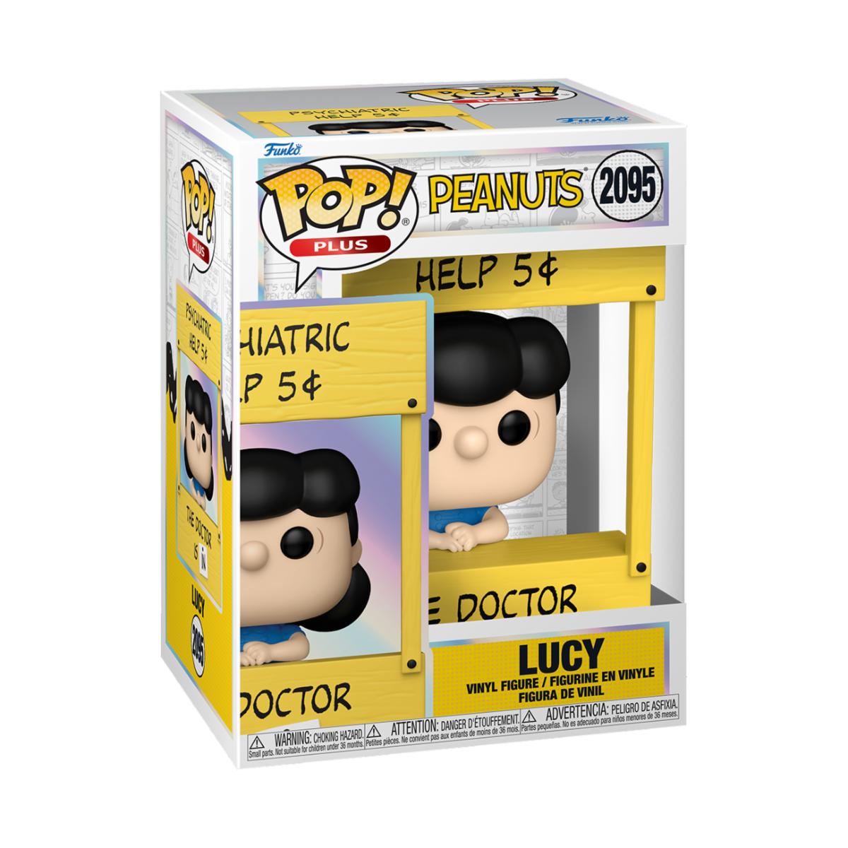 PEANUTS - POP FUNKO PLUS VINYL FIGURE 2095 LUCY 9CM