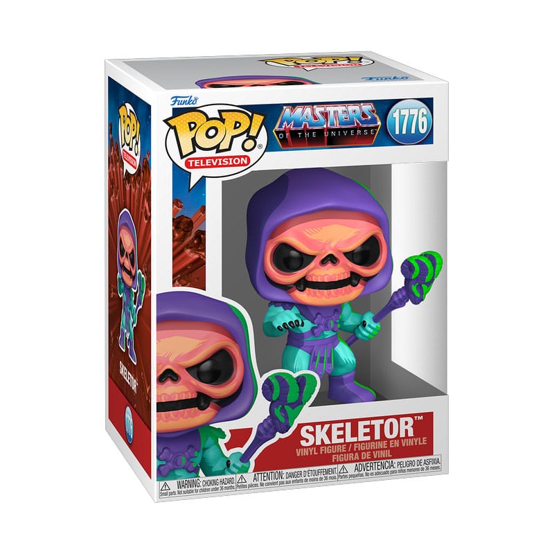 MASTERS OF THE UNIVERSE - POP FUNKO VINYL FIGURE 1776 SKELETOR 9CM