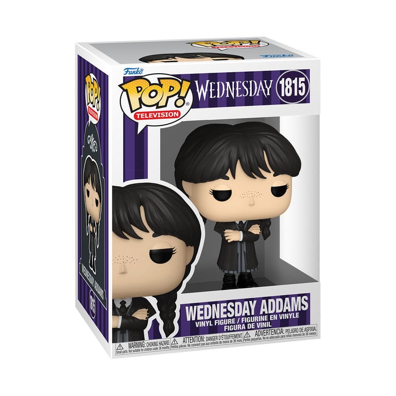 WEDNESDAY - POP FUNKO VINYL FIGURE 1815 WEDNESDAY ADDAMS 9CM
