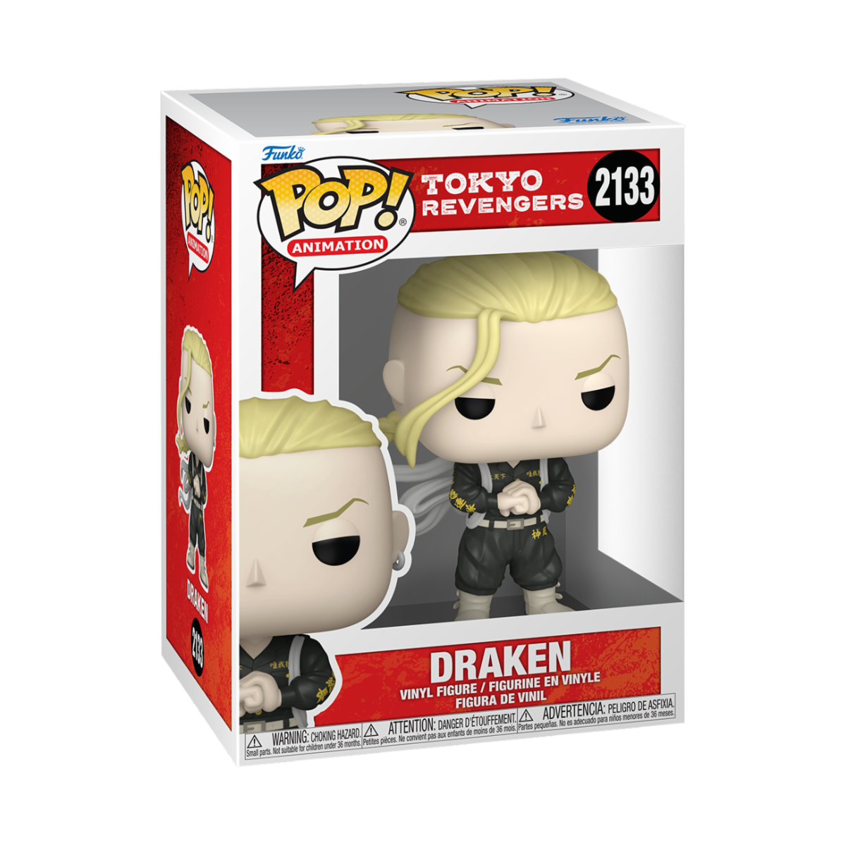 TOKYO REVENGERS - POP FUNKO VINYL FIGURE 2133 DRAKEN 9CM