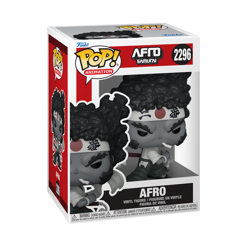 AFRO SAMURAI - POP FUNKO VINYL FIGURE 2296 AFRO 9CM