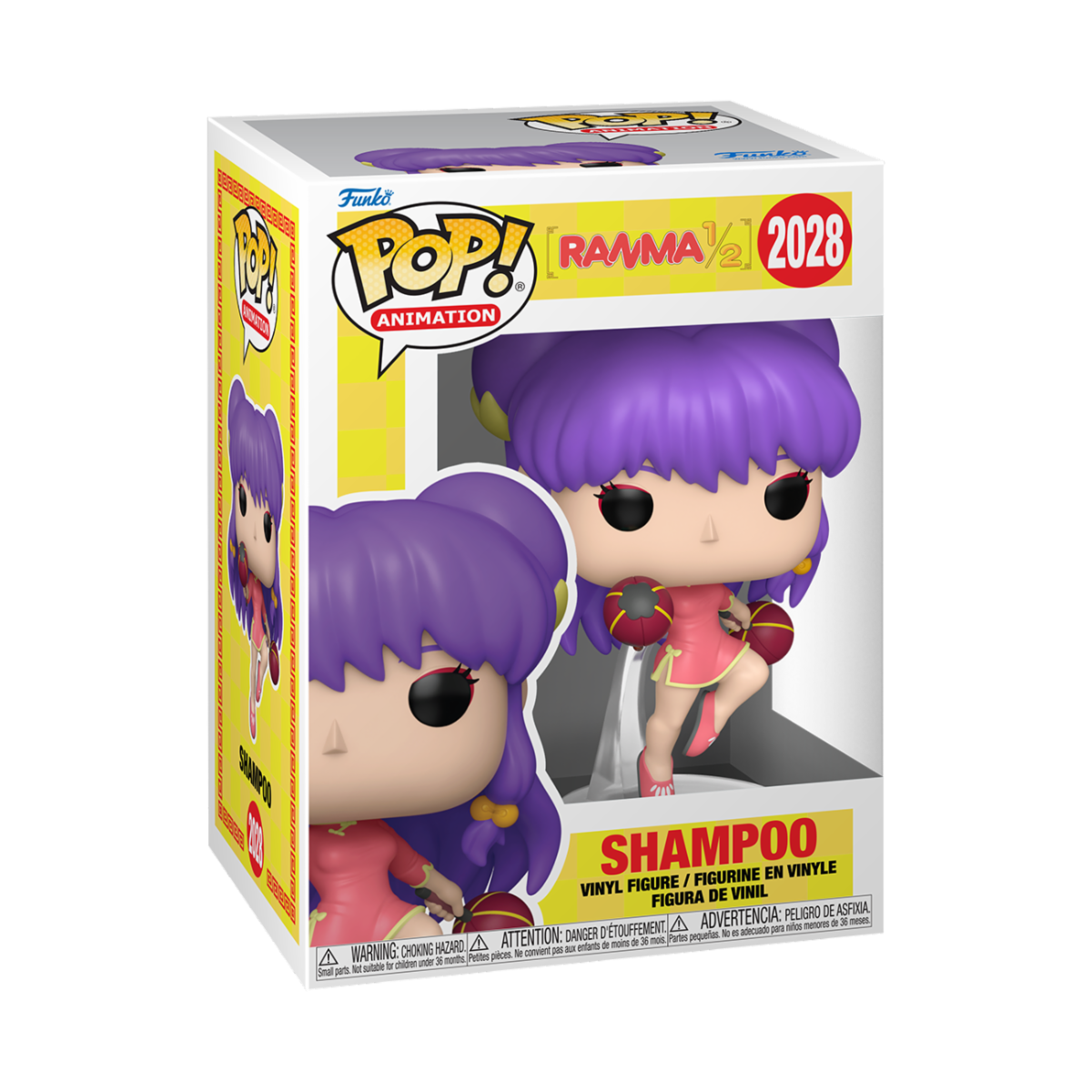 RANMA 1/2 - POP FUNKO VINYL FIGURE 2028 SHAMPOO REGULAR 9CM