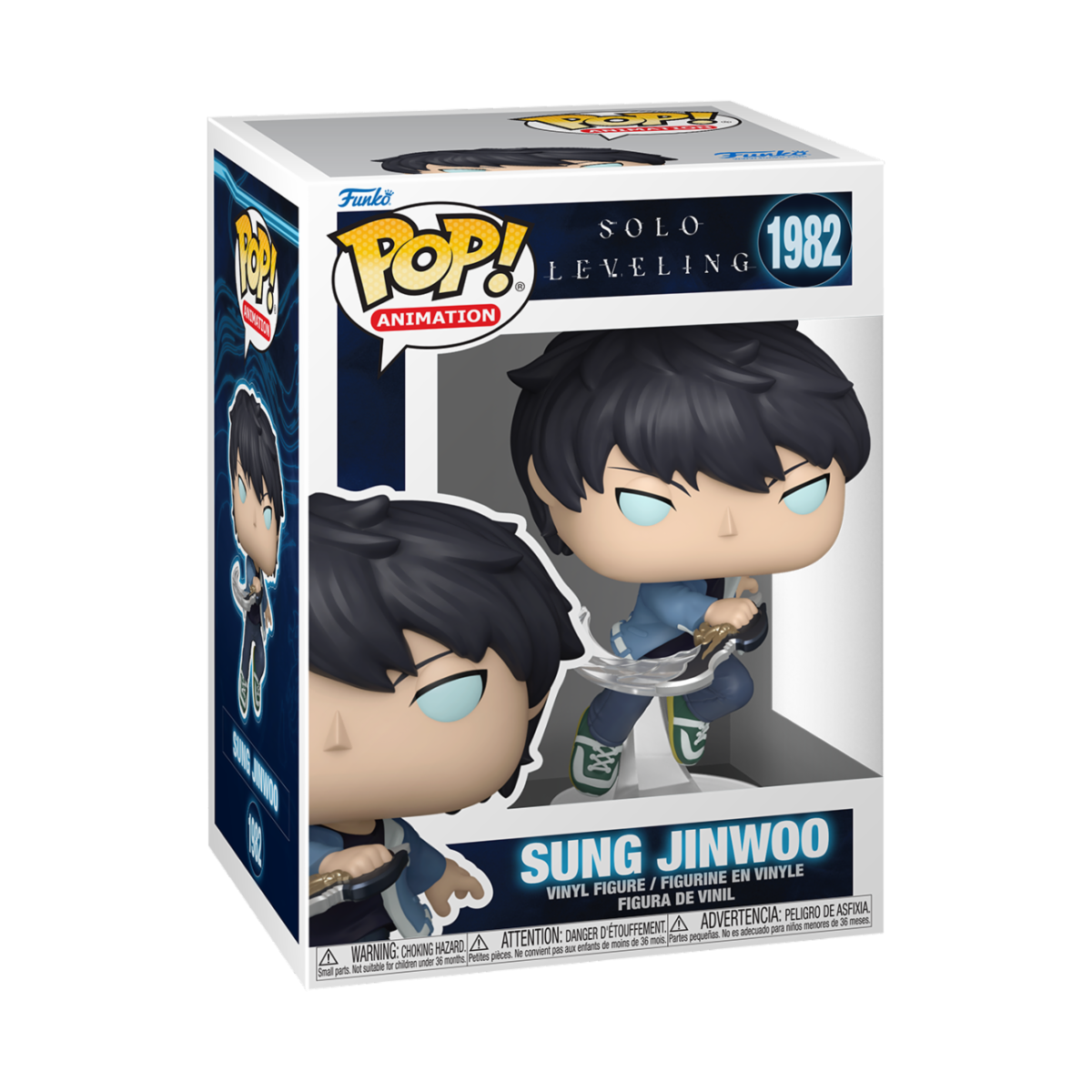 SOLO LEVELING - POP FUNKO VINYL FIGURE 1982 SUNG JINWOO REGULAR 9CM