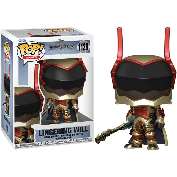 GAMING: KINGDOM HEARTS - POP FUNKO PLUS VINYL FIGURE 1120 LINGERING WILL 9CM