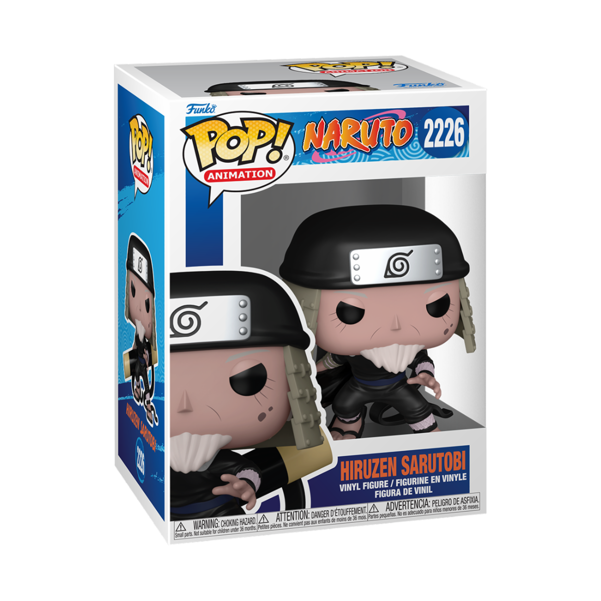 NARUTO CLASSIC S2 - POP FUNKO VINYL FIGURE 2226 HIRUZEN 9CM