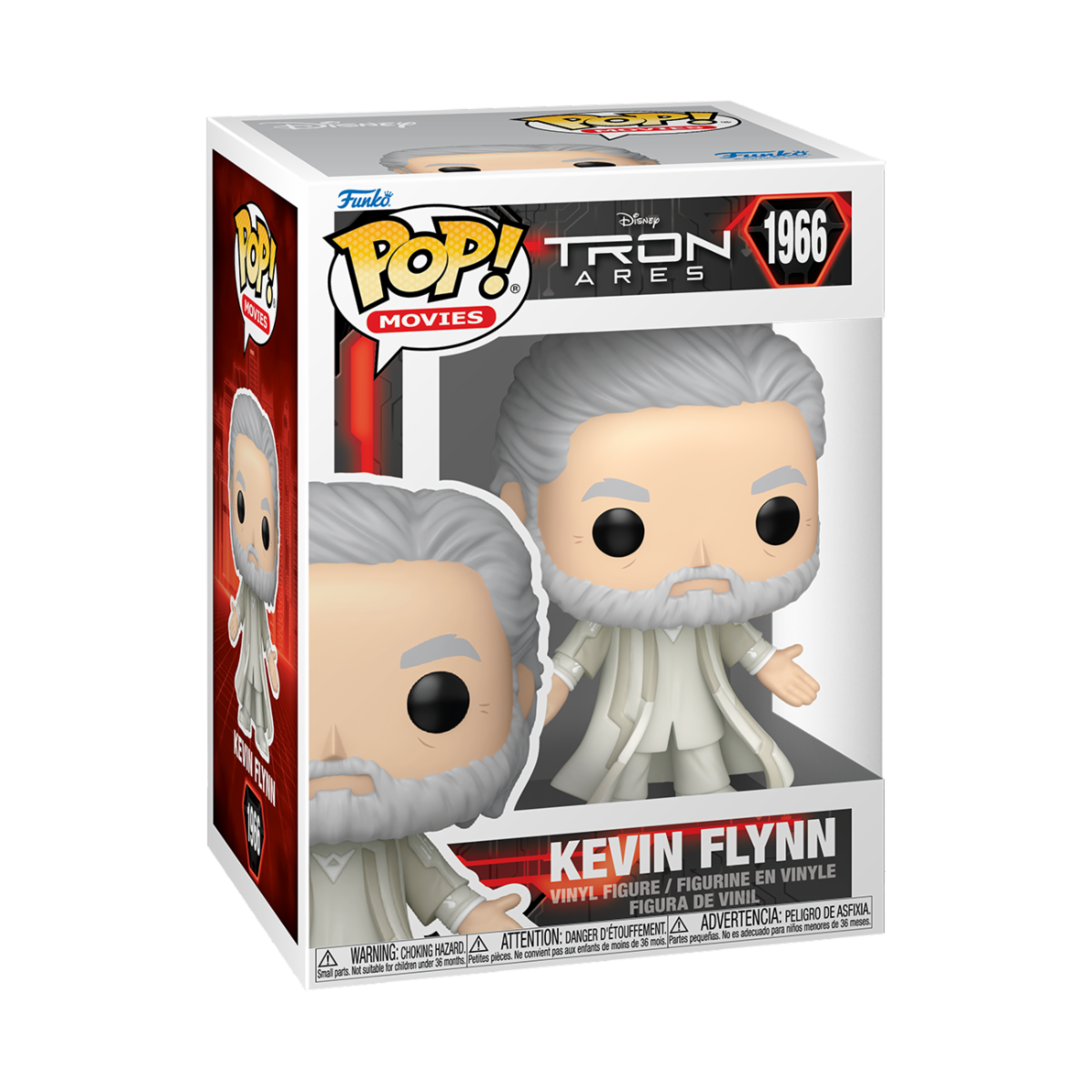 TRON: ARES - POP FUNKO VINYL FIGURE 1966 KEVIN FLYNN 9CM
