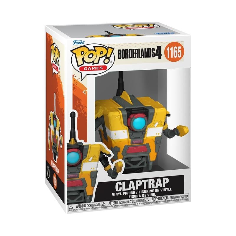BORDERLANDS - POP FUNKO VINYL FIGURE 1165 CLAPTRAP 9CM