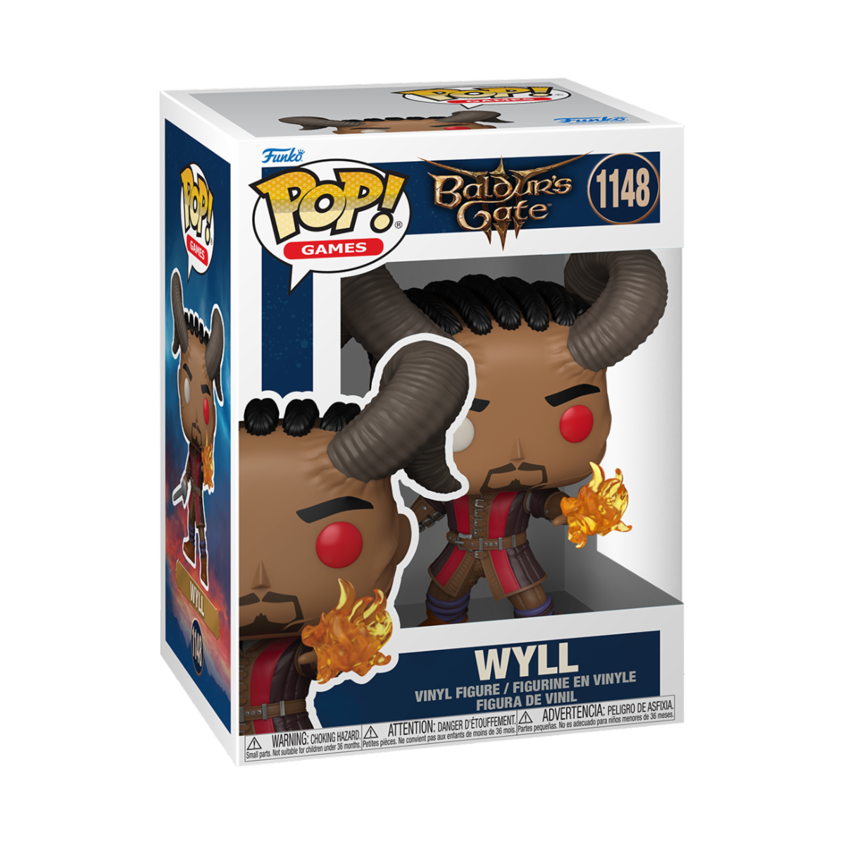 BALDUR'S GATE - POP FUNKO VINYL FIGURE 1148 WYLL 9CM