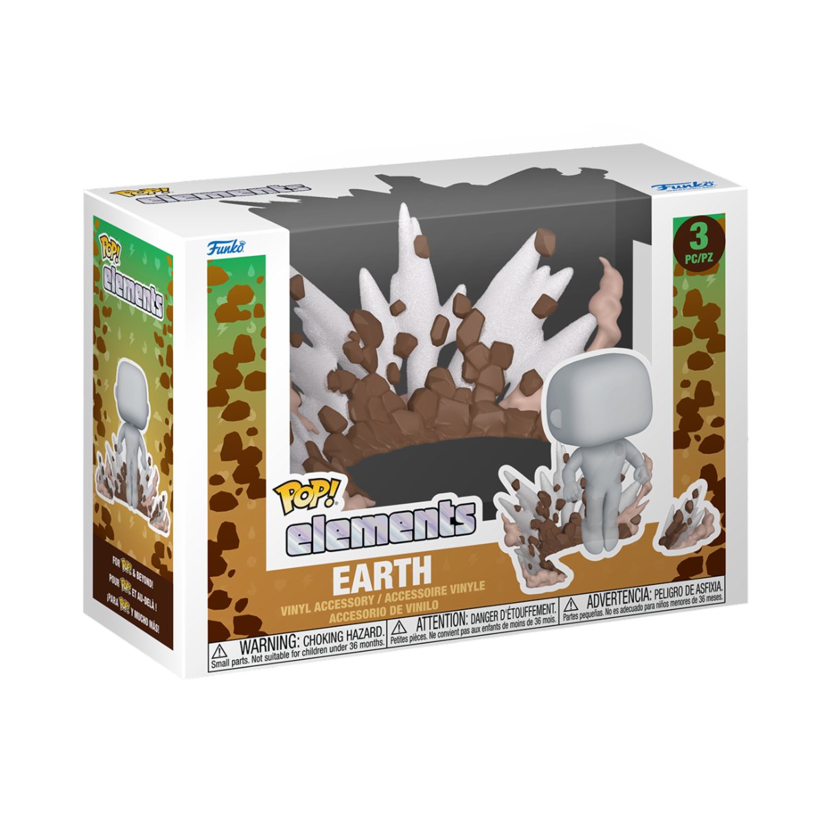 POP ELEMENTS SERIES 1 - POP FUNKO VINYL ELEMENT - EARTH 9CM