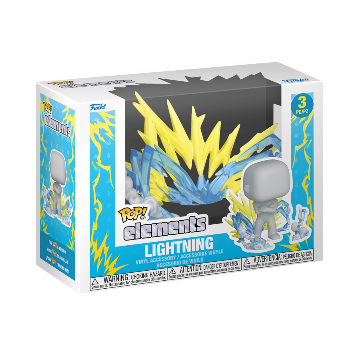 POP ELEMENTS SERIES 1 - POP FUNKO VINYL ELEMENT - LIGHTNING 9CM