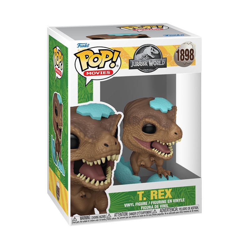 JURASSIC PARK - POP FUNKO VINYL FIGURE 1898 T-REX 9CM