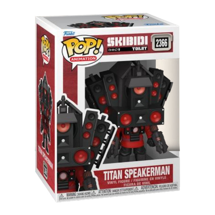 SKIBIDI TOILET - POP FUNKO VINYL FIGURE 2366 TITAN SPEAKERMAN 9CM