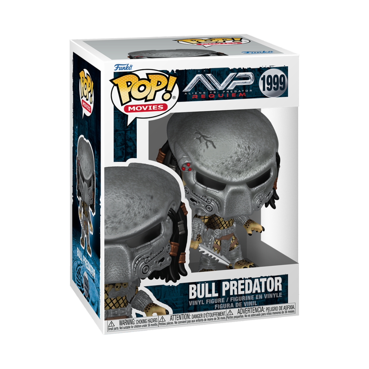 PREDATOR S3 - POP FUNKO VINYL FIGURE 1999 BULL PREDATOR 9CM