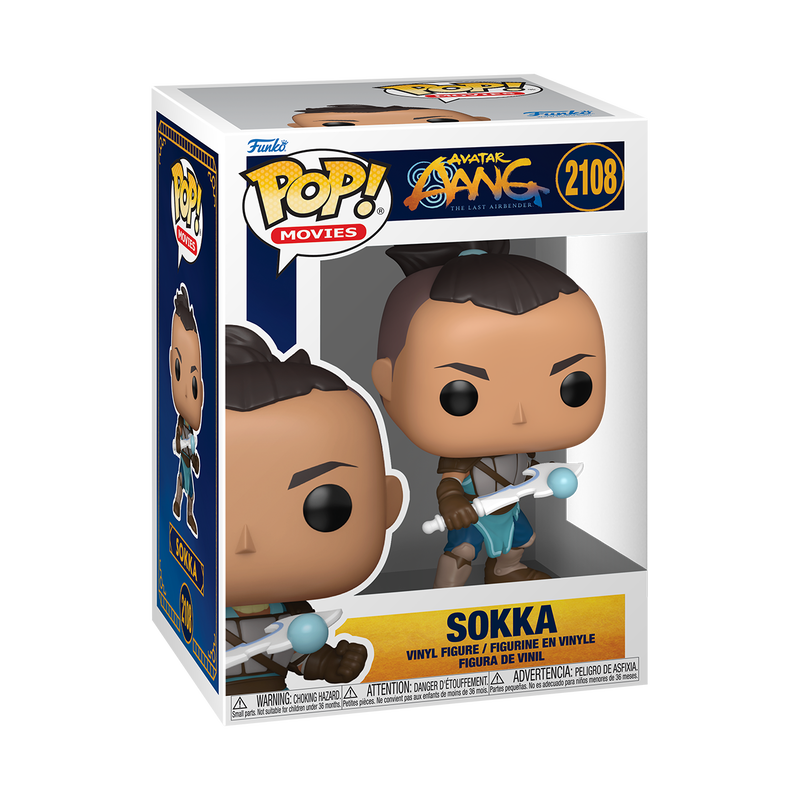 AANG: THE LAST AIRBENDER - POP FUNKO VINYL FIGURE 2108 SOKKA 9CM