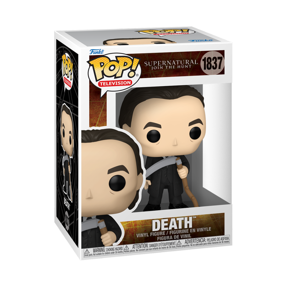 SUPERNATURAL - POP FUNKO VINYL FIGURE 1837 DEATH 9CM