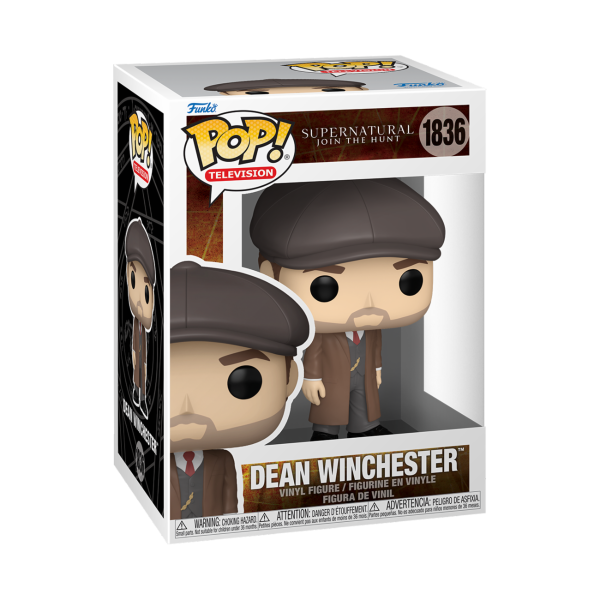 SUPERNATURAL - POP FUNKO VINYL FIGURE 1836 DEAN WINCHESTER REGULAR 9CM