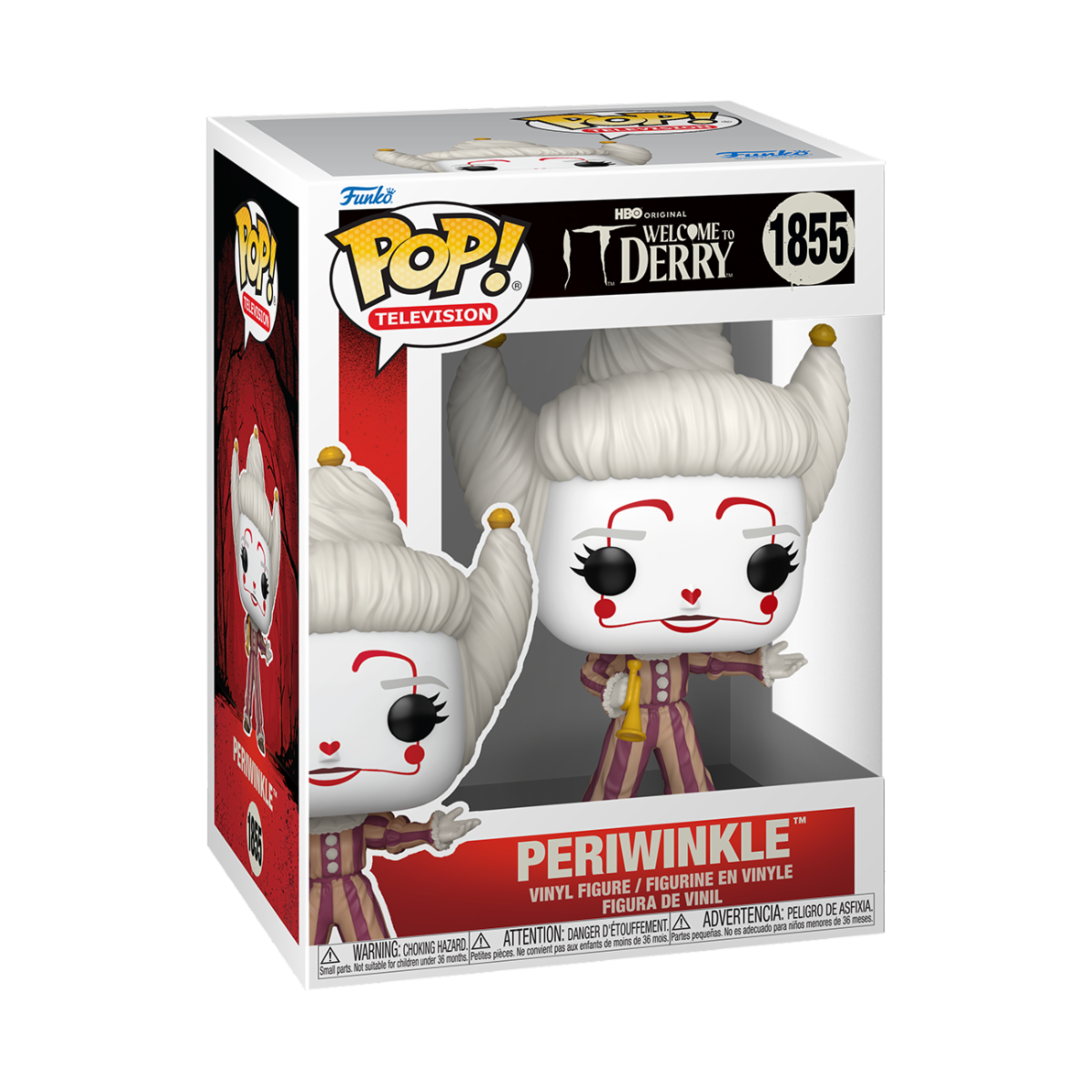 WELCOME TO DERRY - POP FUNKO VINYL FIGURE 1855 PERIWINKLE 9CM