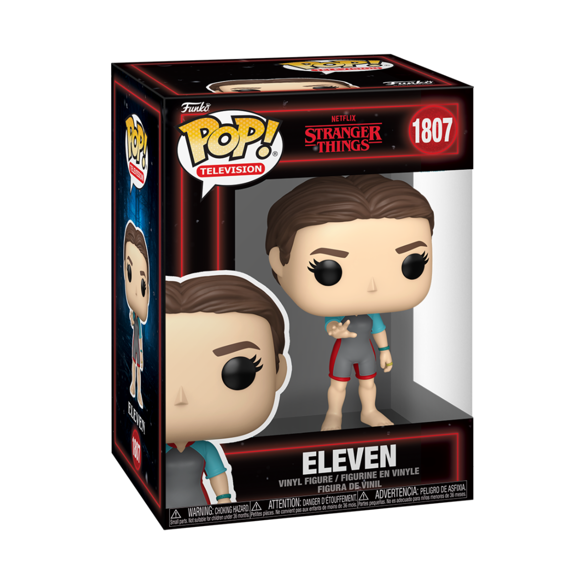 STRANGER THINGS - POP FUNKO VINYL FIGURE 1807 ELEVEN 9CM