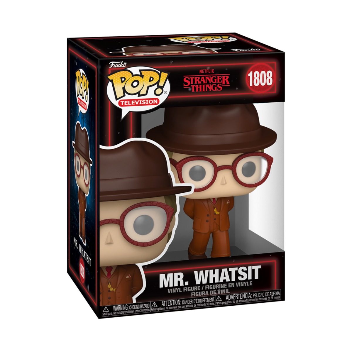 STRANGER THINGS S5 S2 - POP FUNKO VINYL FIGURE 1808 MR. WHATSIT 9CM