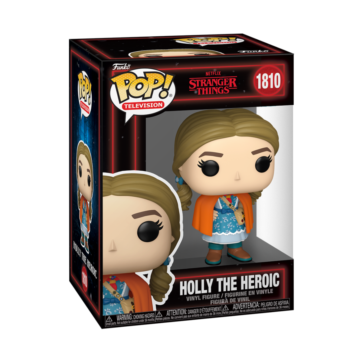STRANGER THINGS - POP FUNKO VINYL FIGURE 1810 HOLLY THE HEROIC 9CM