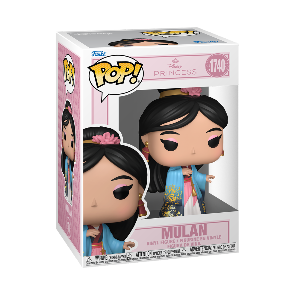 DISNEY PRINCESS GRAND ENTRANCES - POP FUNKO VINYL FIGURE 1740 MULAN 9CM