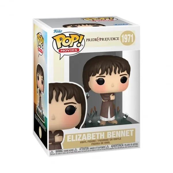 PRIDE & PREJUDICE (2005) - POP FUNKO VINYL FIGURE 1971 ELIZABETH BENNET 9CM