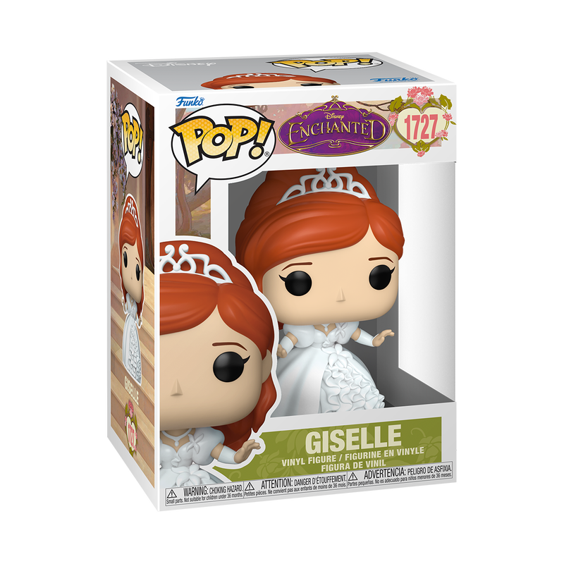 ENCHANTED (2007) - POP FUNKO VINYL FIGURE 1727 GISELLE (WEDDING) 9CM
