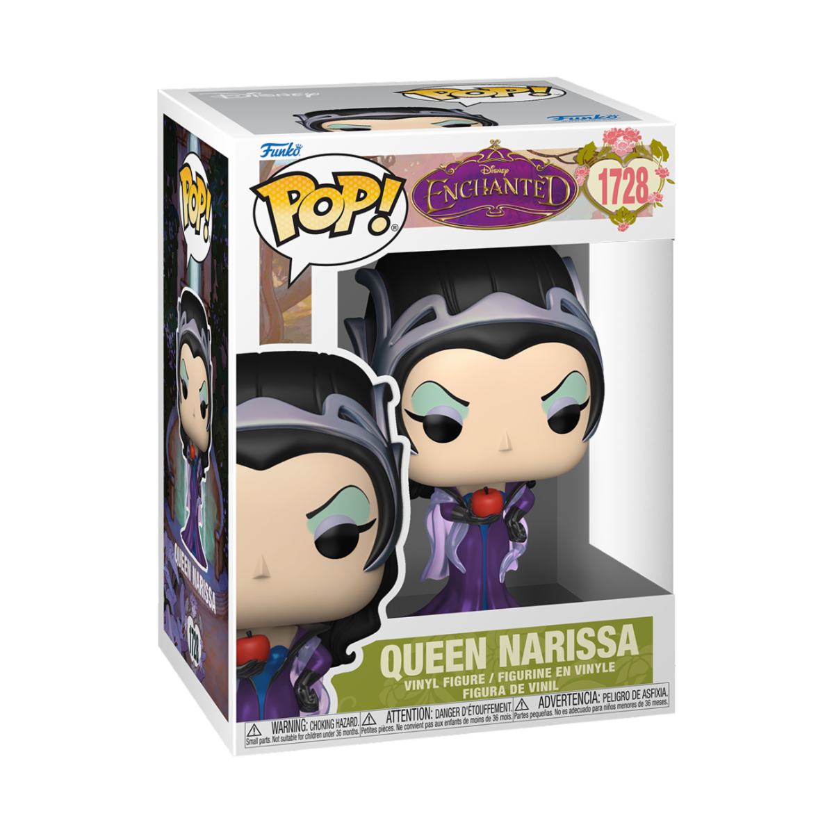 ENCHANTED (2007) - POP FUNKO VINYL FIGURE 1728 QUEEN NARISSA 9CM