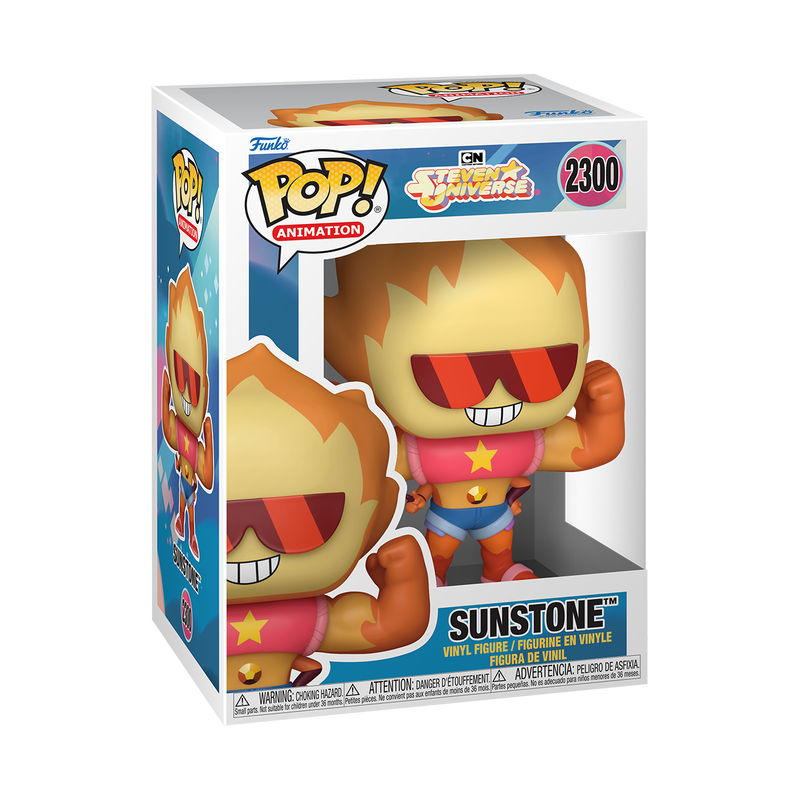 STEVEN UNIVERSE S3 - POP FUNKO VINYL FIGURE 2300 SUNSTONE 9CM