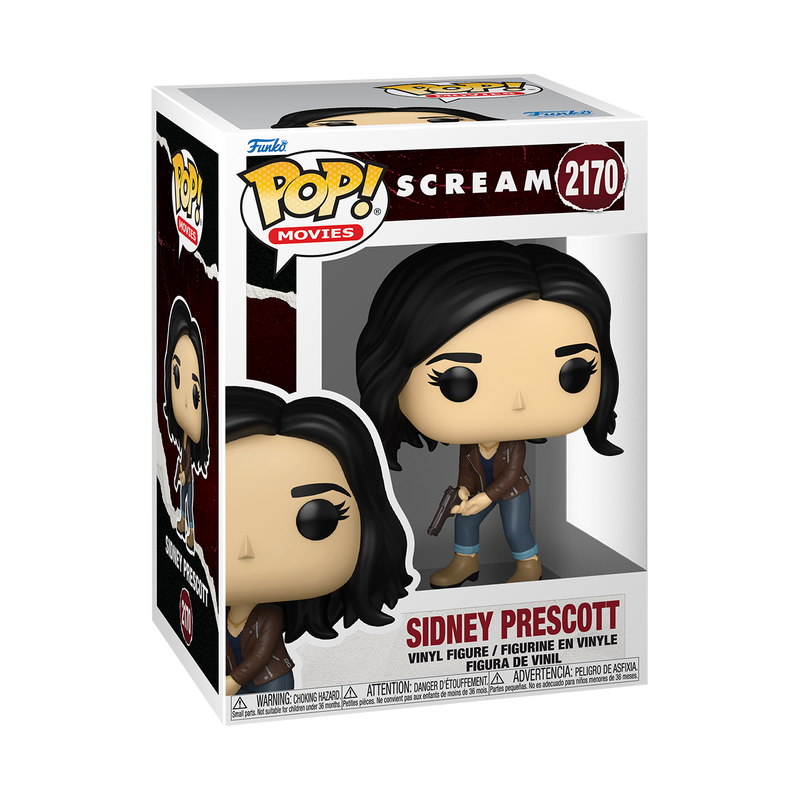 SCREAM (2022) - POP FUNKO VINYL FIGURE 2170 SIDNEY PRESCOTT 9CM