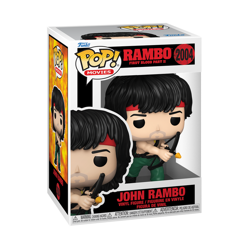 RAMBO S2 - POP FUNKO VINYL FIGURE 2004 JOHN RAMBO (WITH BOW) 9CM