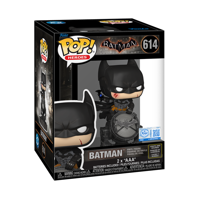 DC HEROES S5 - POP FUNKO PREMIUM SFX VINYL FIGURE 614 BATMAN 9CM
