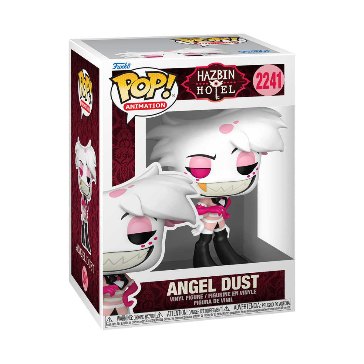 HAZBIN HOTEL - POP FUNKO VINYL FIGURE 2241 ANGEL DUST 9CM