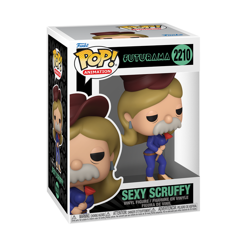 FUTURAMA S5 - POP FUNKO VINYL FIGURE 2210 SEXY SCRUFFY 9CM