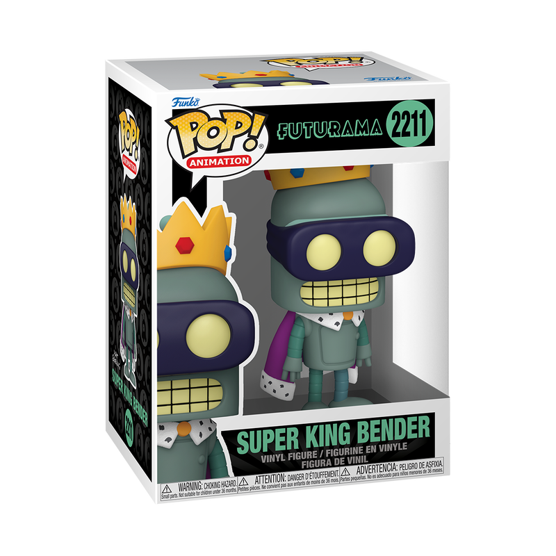 FUTURAMA S5 - POP FUNKO VINYL FIGURE 2211 SUPER KING BENDER 9CM