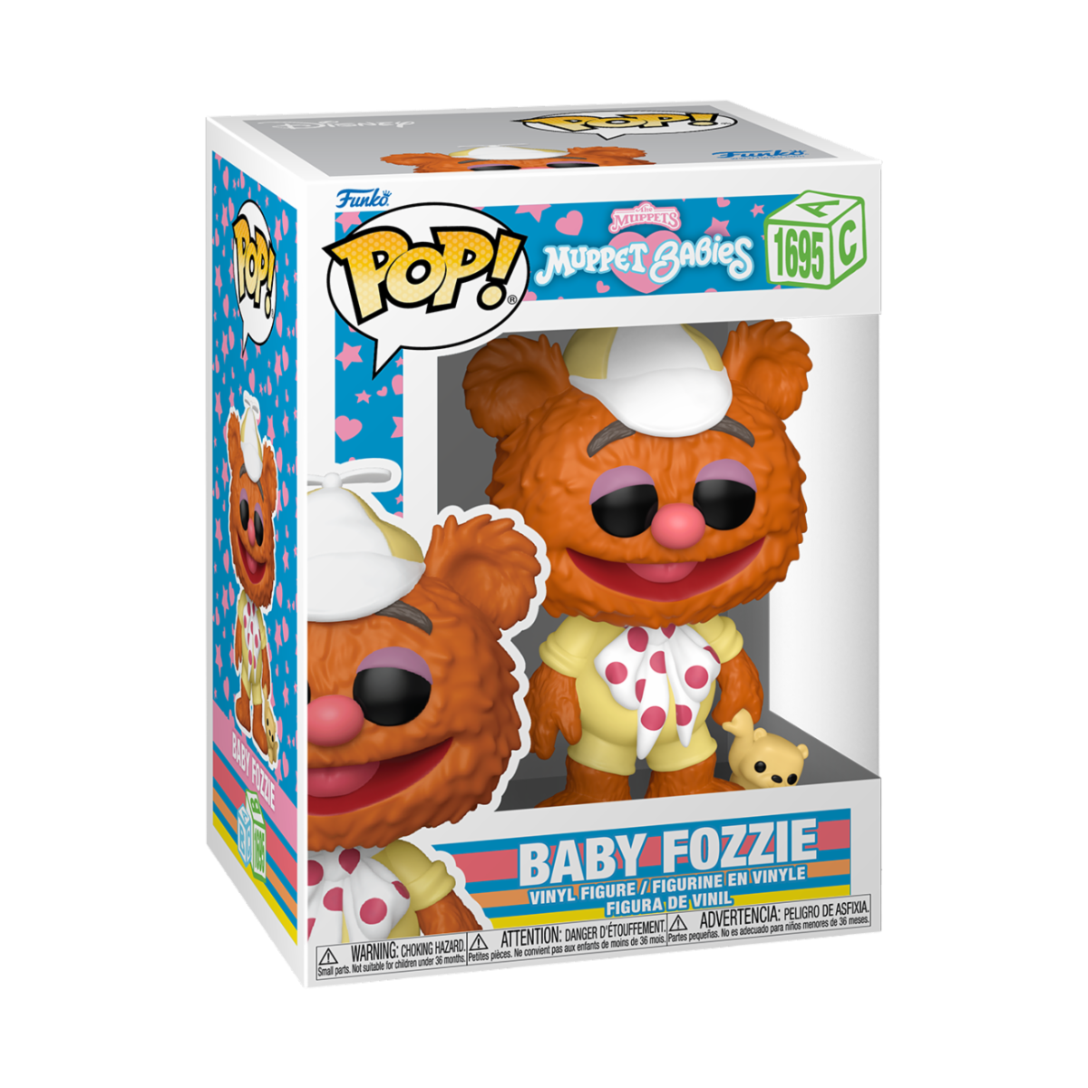 MUPPET BABIES (1984) - POP FUNKO VINYL FIGURE 1695 BABY FOZZIE 9CM