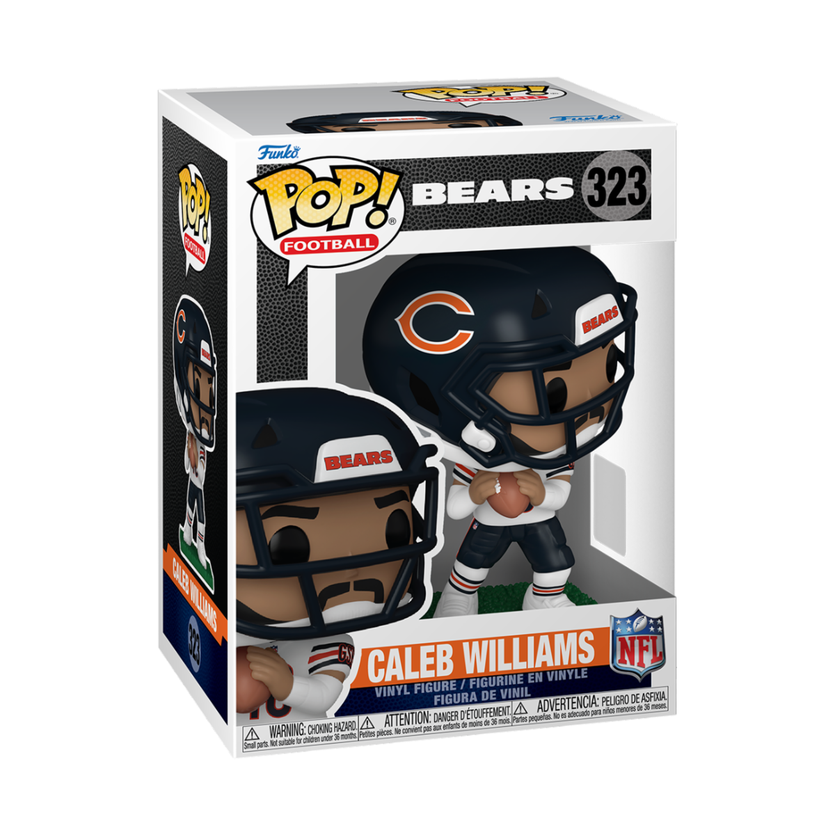 NFL S15 - POP FUNKO VINYL FIGURE 323 CALEB WILLIAMS 9CM