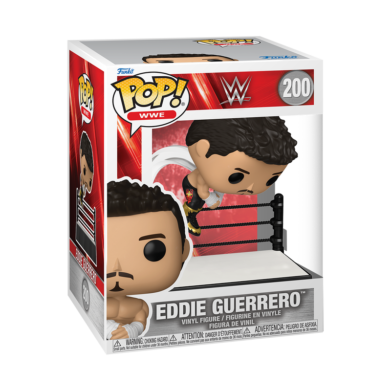 WWE S30 - WRESTLEMANIA - POP FUNKO PREMIUM VINYL FIGURE 200 EDDIE GUERRERO (FROG SPLASH) 9CM