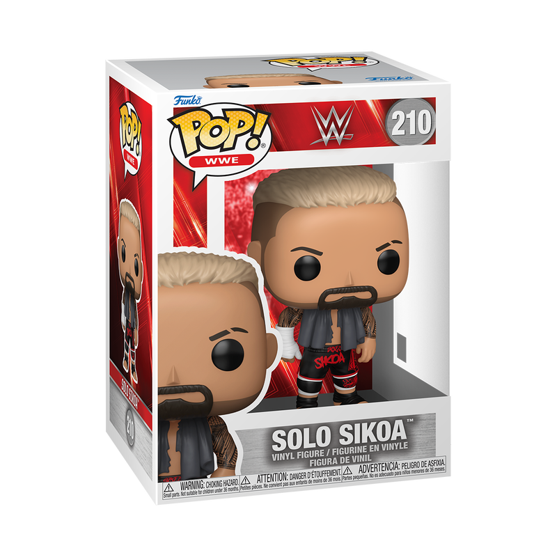 WWE S31 - POP FUNKO VINYL FIGURE 210 SOLO SIKOA 9CM