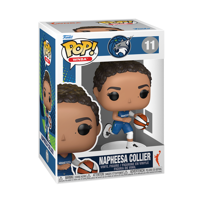 WNBA S2 - POP FUNKO VINYL FIGURE 11 NAPHEESA COLLIER 9CM