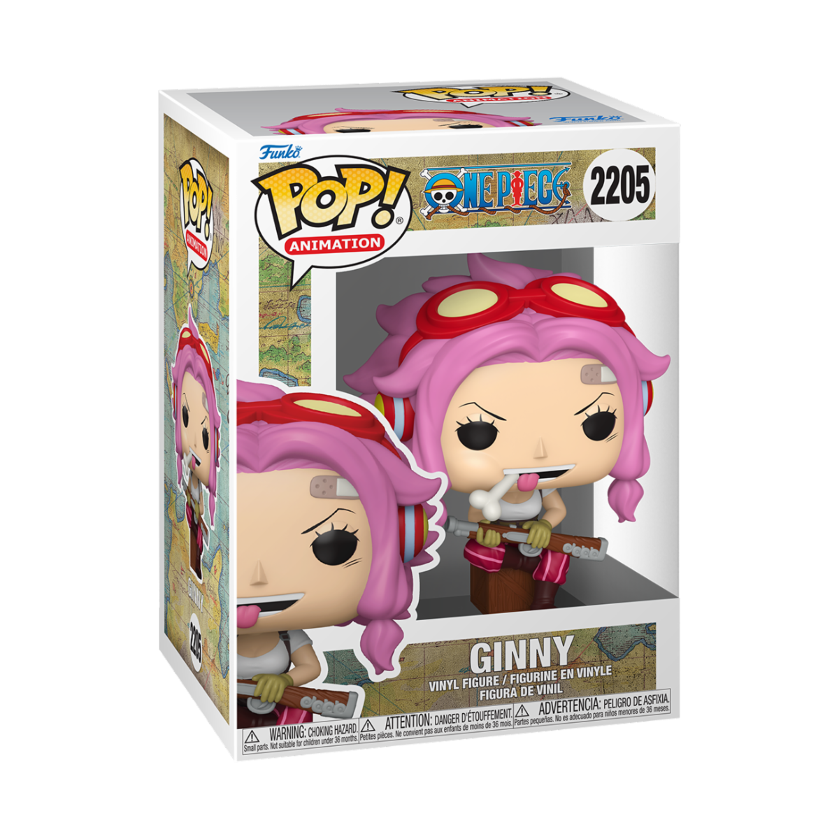 ONE PIECE S13 - POP FUNKO VINYL FIGURE 2205 GINNY 9CM