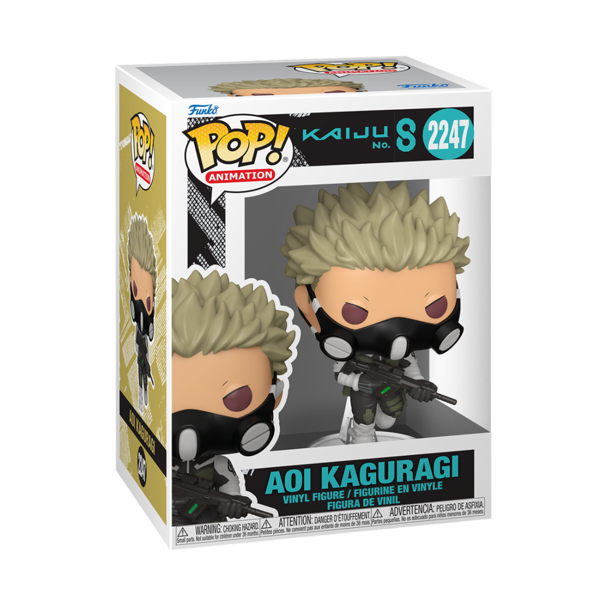 KAIJU NO8 - POP FUNKO VINYL FIGURE 2247 AOI KAGURAGI 9CM