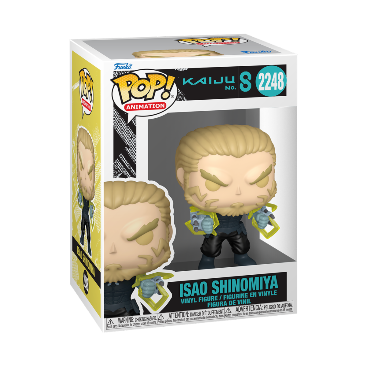 KAIJU NO8 - POP FUNKO VINYL FIGURE 2248 ISAO SHINOMIYA 9CM